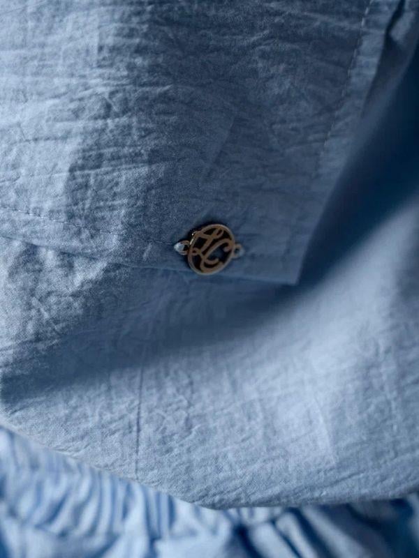 Kız Çocuk Yarım Kollu Gömlek Poplin Şortlu Takım