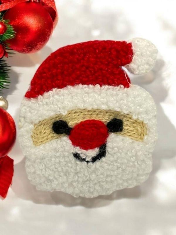 Kız Çocuk Yılbaşı Temalı Figürlü Çocuk Punch Çıtçıtlı Toka