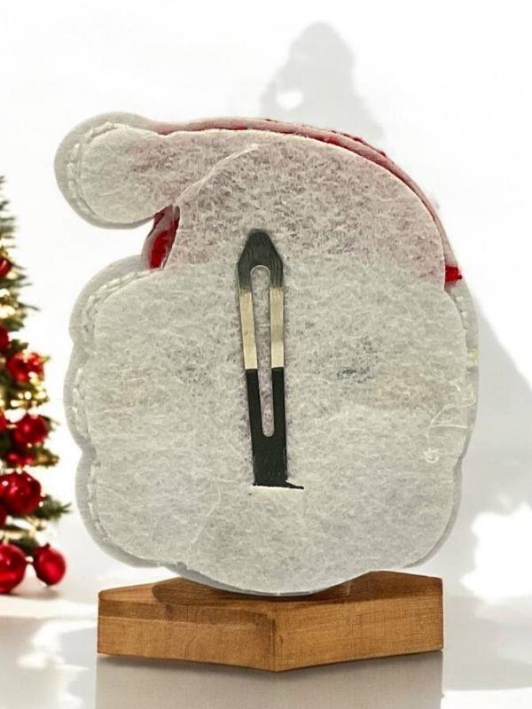 Kız Çocuk Yılbaşı Temalı Figürlü Çocuk Punch Çıtçıtlı Toka