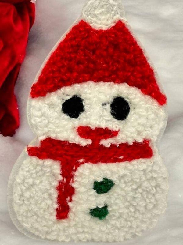 Kız Çocuk Yılbaşı Temalı Figürlü Çocuk Punch Çıtçıtlı Toka