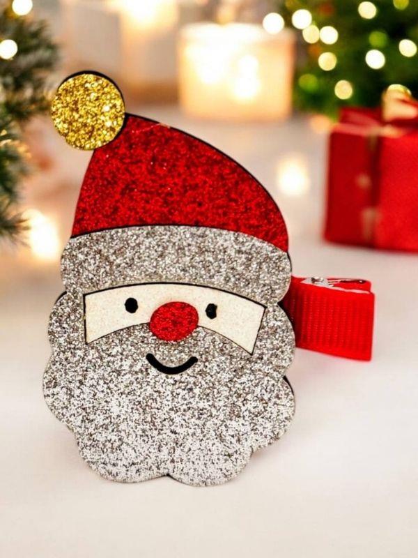 Kız Çocuk Yılbaşı Temalı Figürlü Çocuk Pens Toka