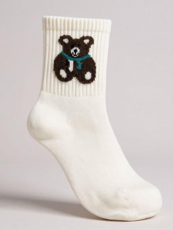 Pamuklu Ayıcıklı Çorap (36-40 Numara)