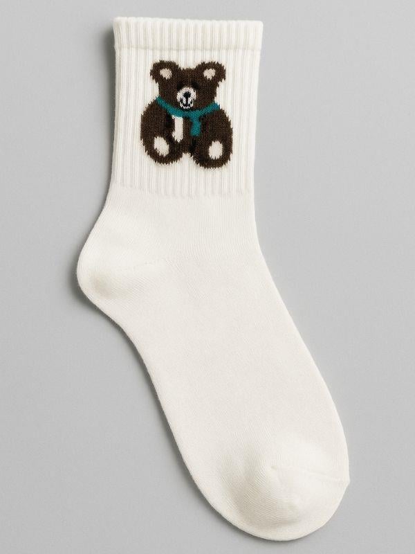 Pamuklu Ayıcıklı Çorap (36-40 Numara)