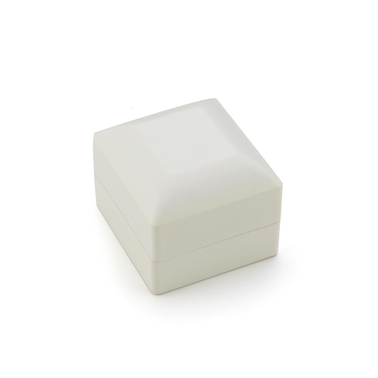 Işıklı Beyaz Renk Kolye Kutusu Şık ışıklı Hediye Kutusu