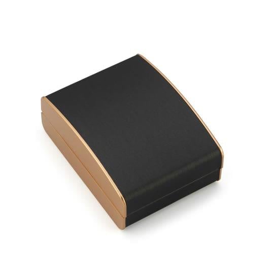 Işıklı Büyük Boy Deri Kolye Kutusu Şık ışıklı Hediye Kutusu