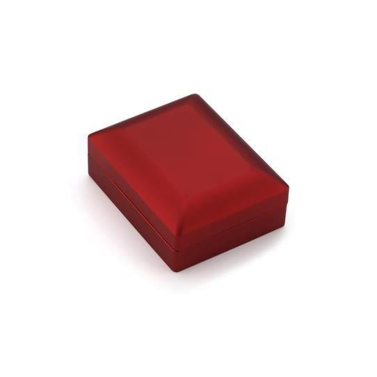 Işıklı Kırmızı Renk Büyük Boy Kolye Kutusu Şık ışıklı Hediye Kutusu