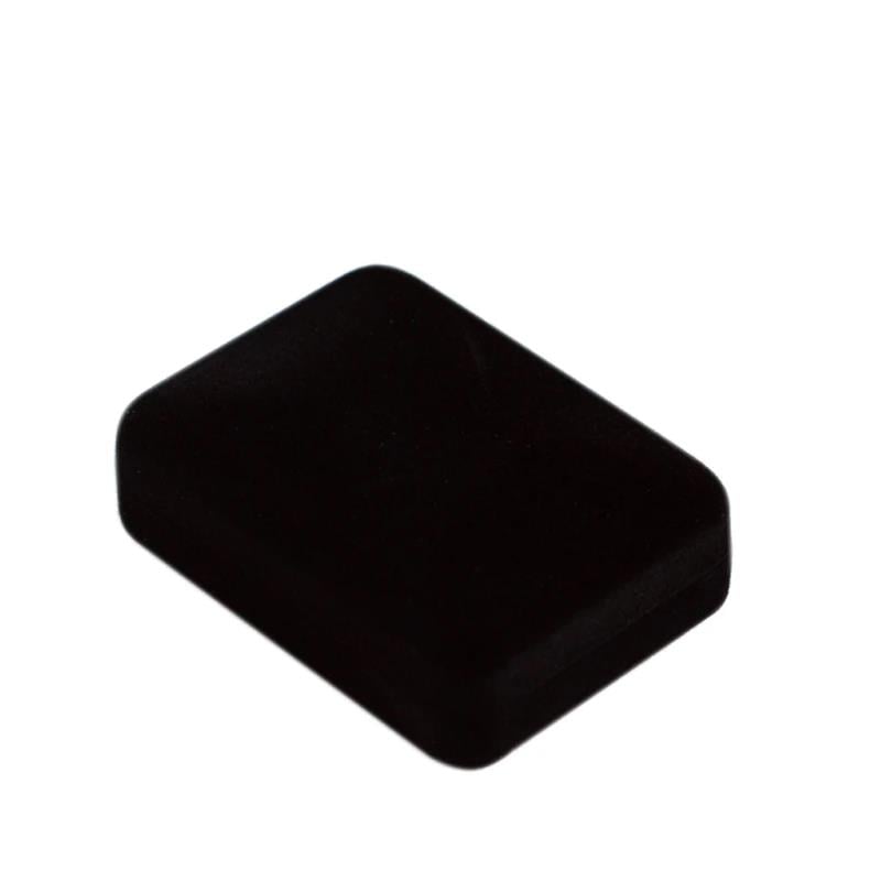 Siyah Renk Kadife Kolye Kutusu Şık Hediye Kutusu