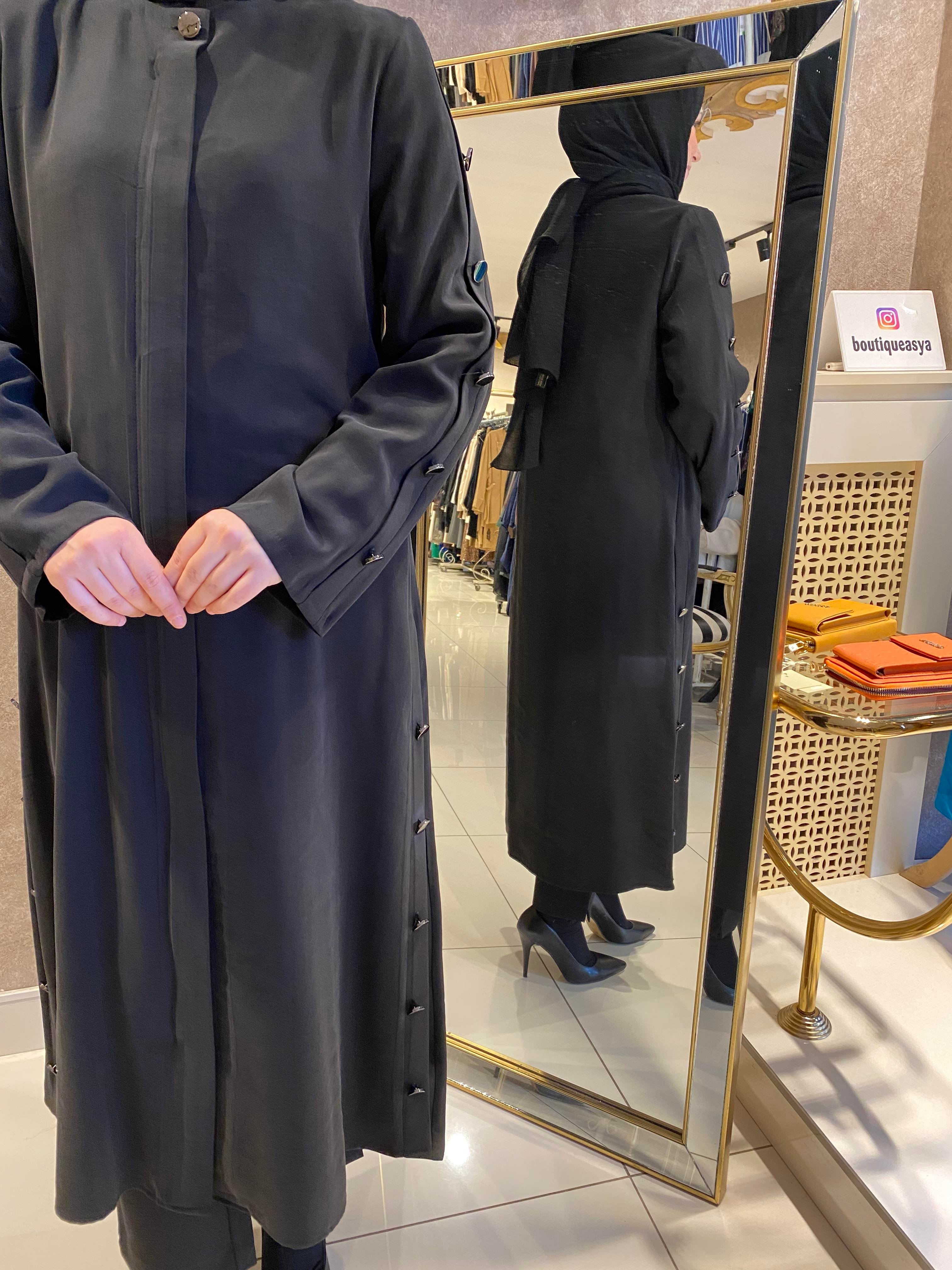 Beyza tencel kap siyah