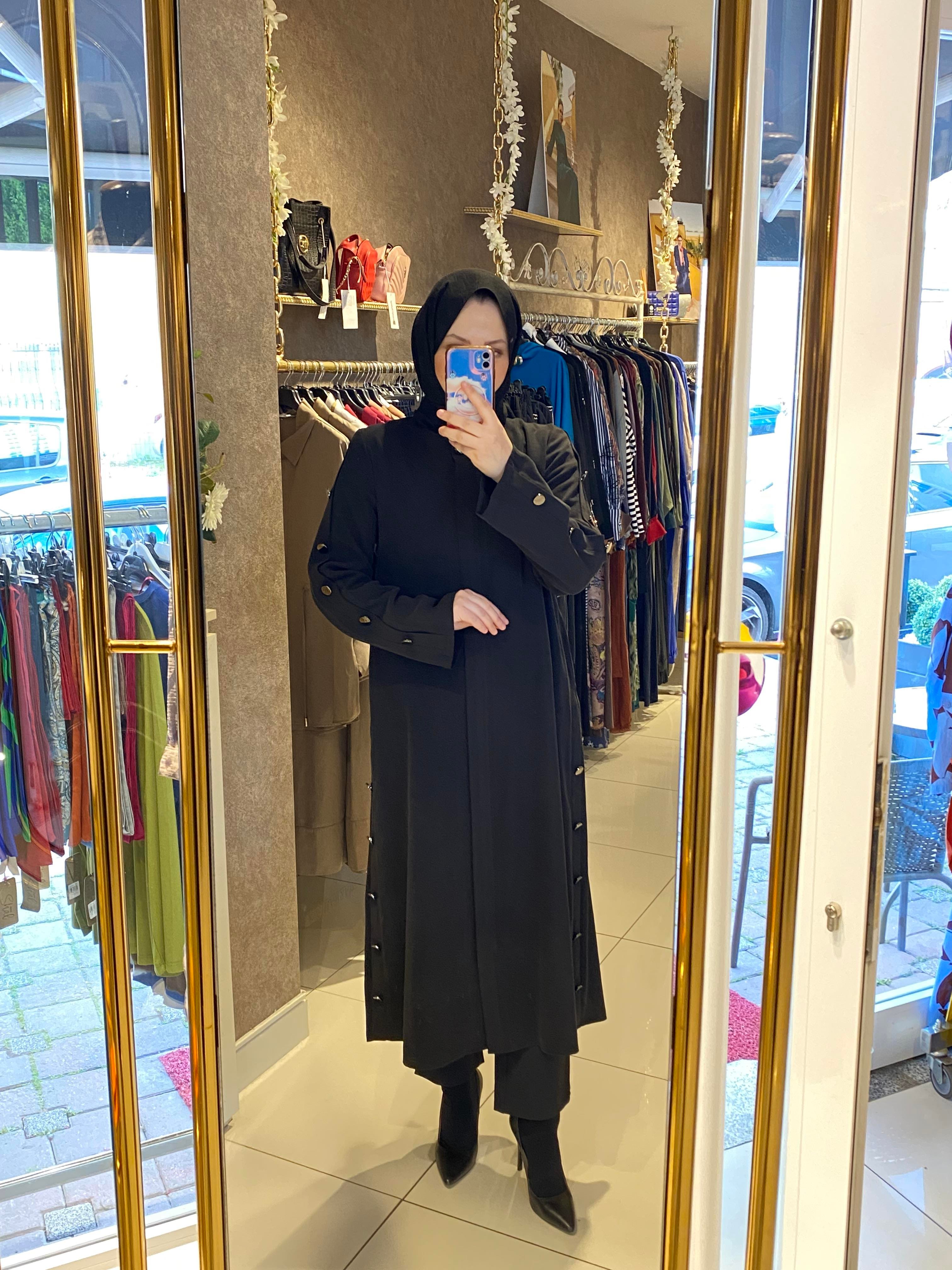 Beyza tencel kap siyah