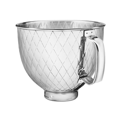 4,8 L Stand Mikser İçin Paslanmaz Çelik Kase Quilted-5KSM5SSBQB