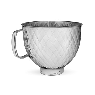 4,8 L Stand Mikser İçin Paslanmaz Çelik Kase Quilted-5KSM5SSBQB