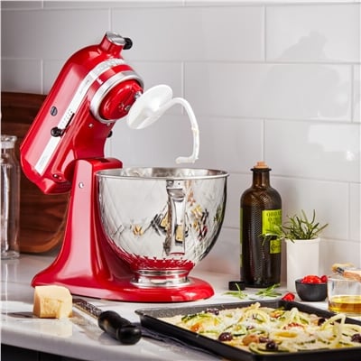 4,8 L Stand Mikser İçin Paslanmaz Çelik Kase Quilted-5KSM5SSBQB