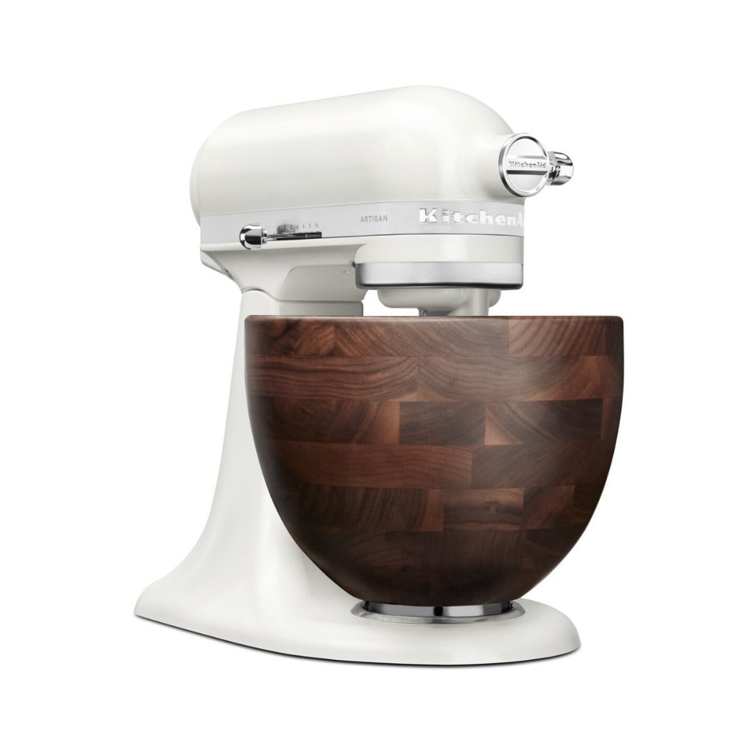 KitchenAid Artisan 4,7 L Stand Mikser ve Ahşap Kase - 5KSM156WB