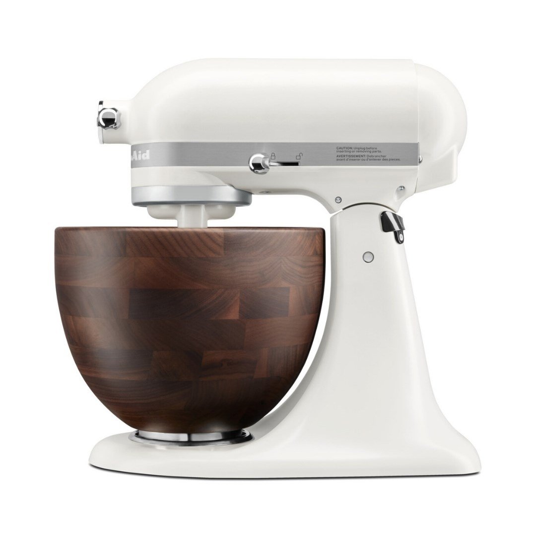 KitchenAid Artisan 4,7 L Stand Mikser ve Ahşap Kase - 5KSM156WB
