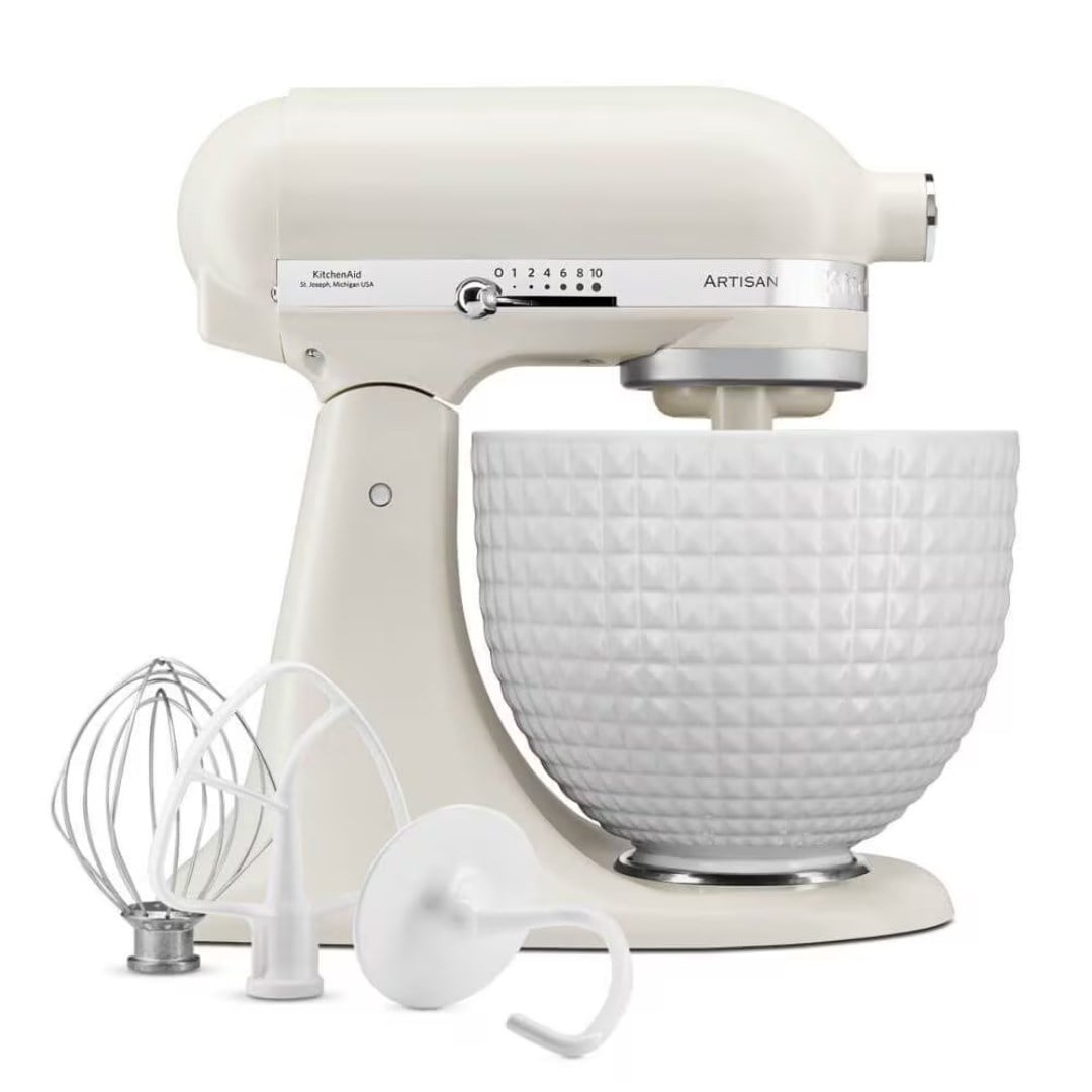 KitchenAid Artisan 4,7 L Stand Mikser ve Seramik Kase - 5KSM156CX