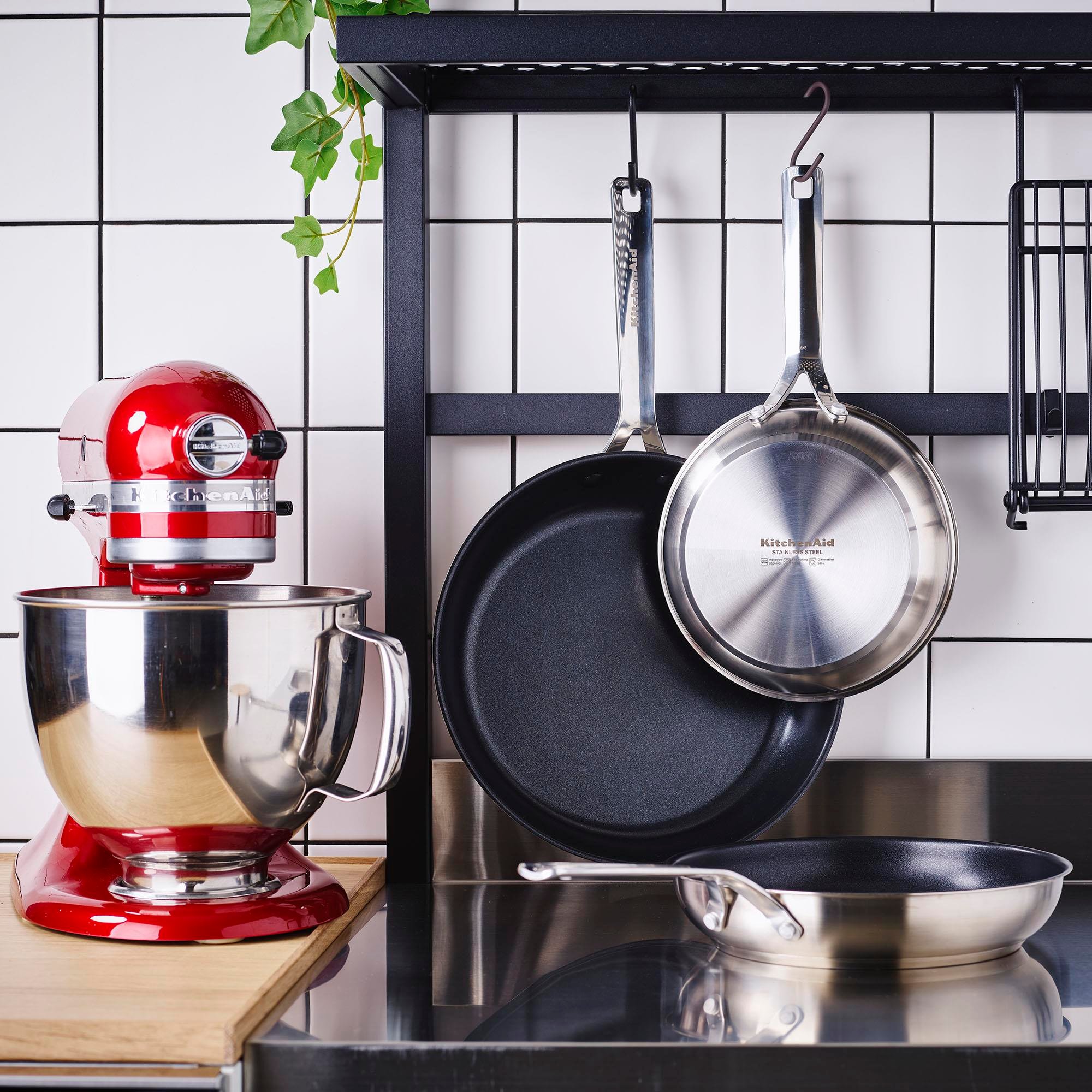 Kitchenaid Yapışmaz Çelik Tava Seti 20 + 28 cm