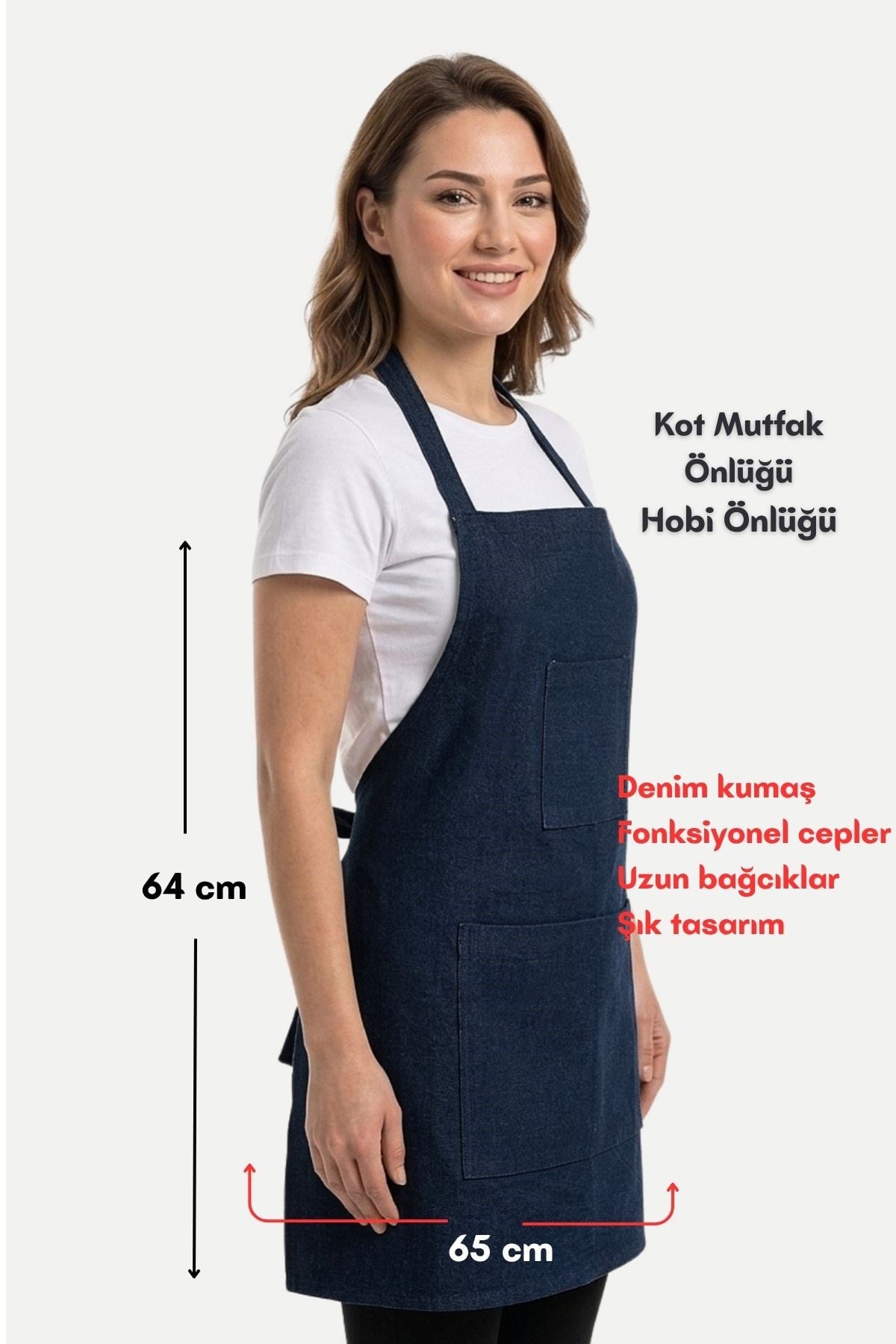 Kot Mutfak Önlüğü Hobi Önlüğü