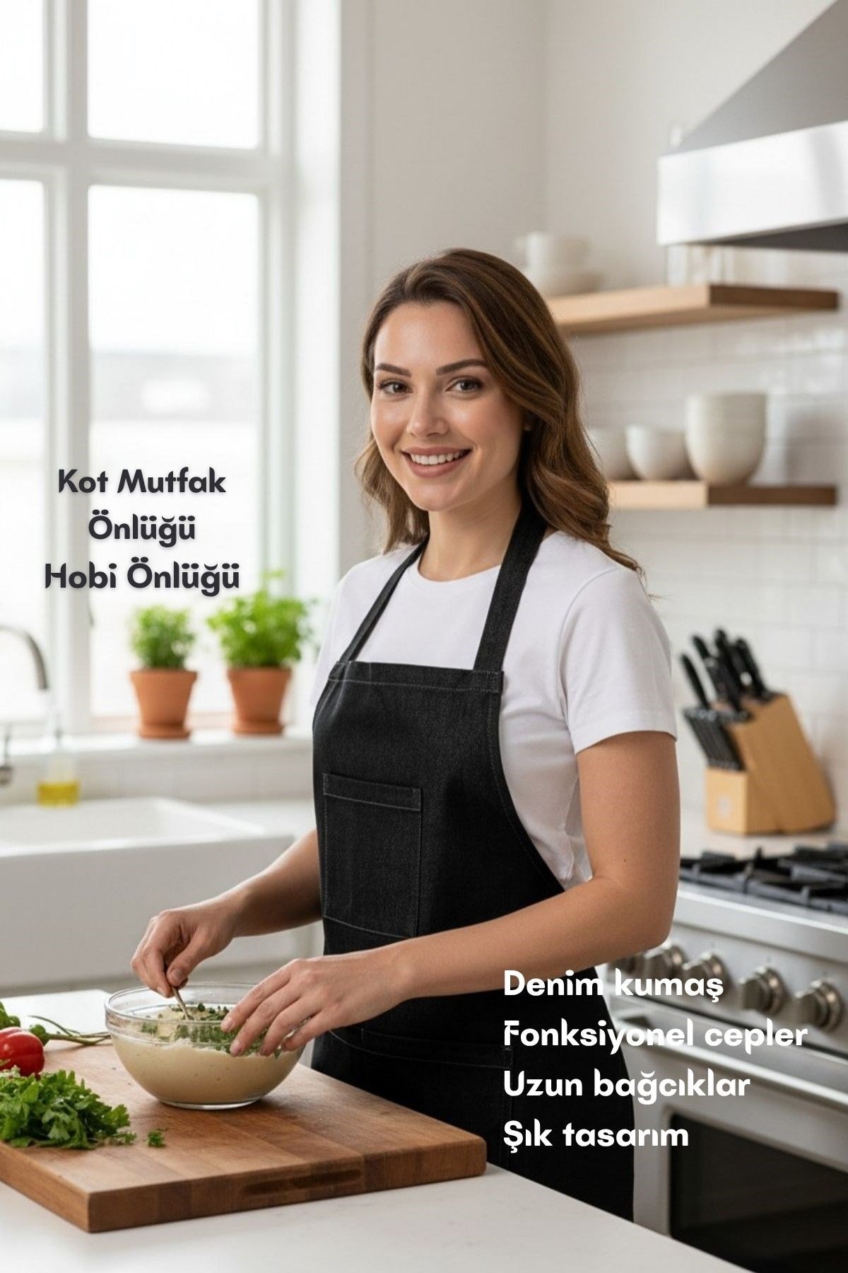 Kot Mutfak Önlüğü Hobi Önlüğü
