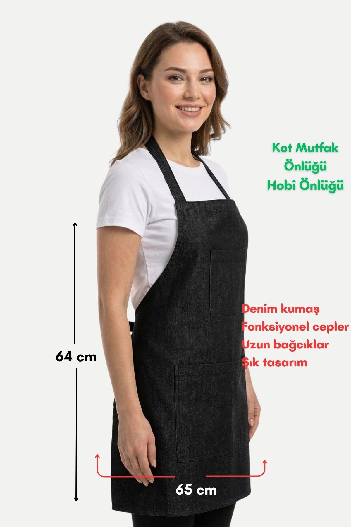 Kot Mutfak Önlüğü Hobi Önlüğü