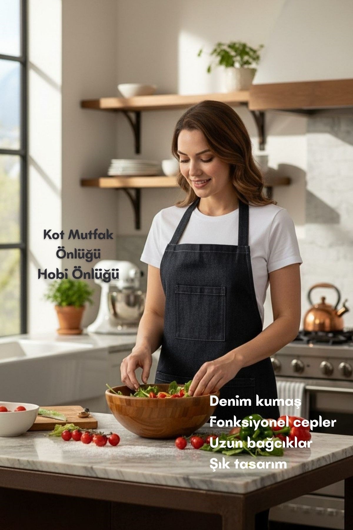 Kot Mutfak Önlüğü Hobi Önlüğü