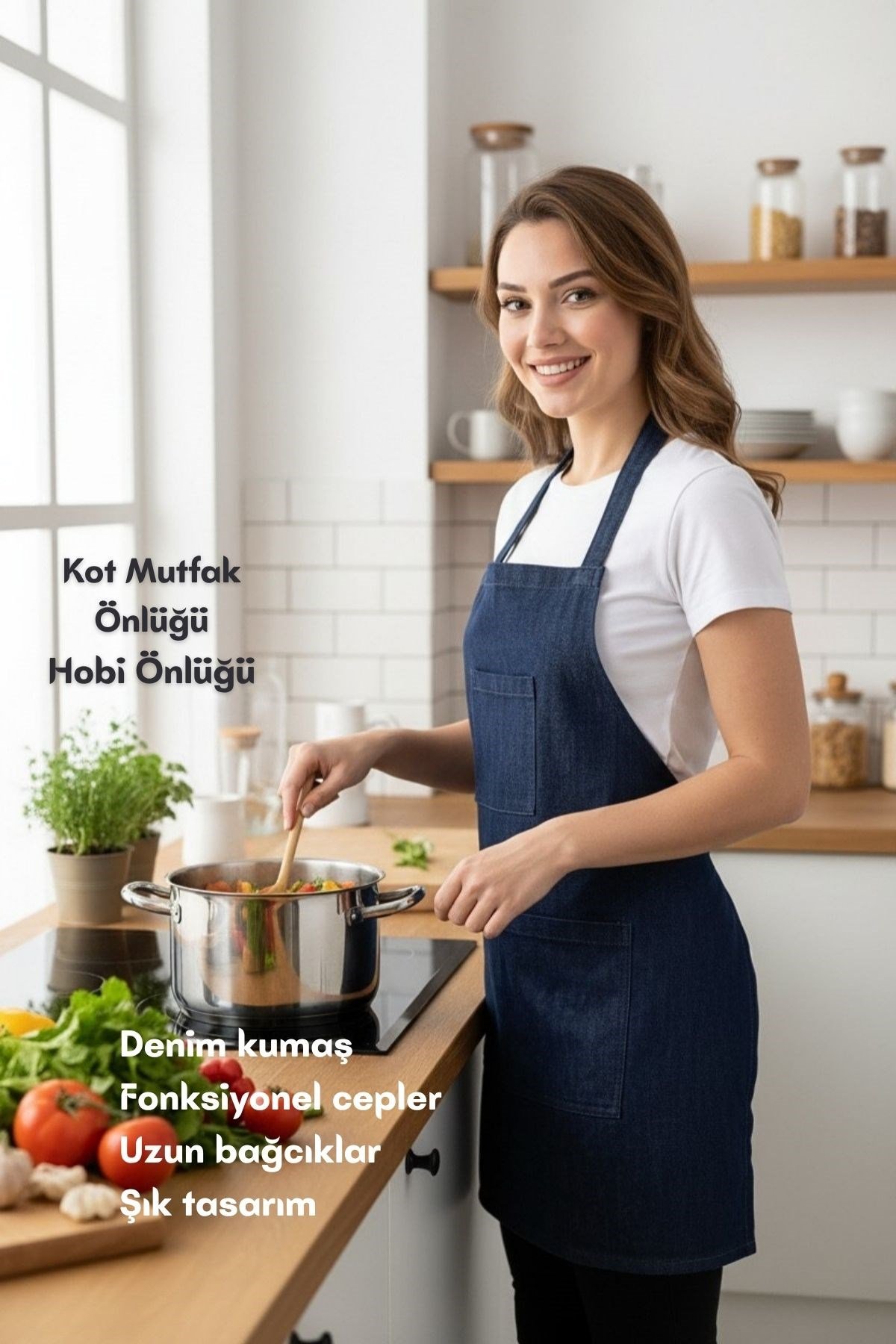 Kot Mutfak Önlüğü Hobi Önlüğü