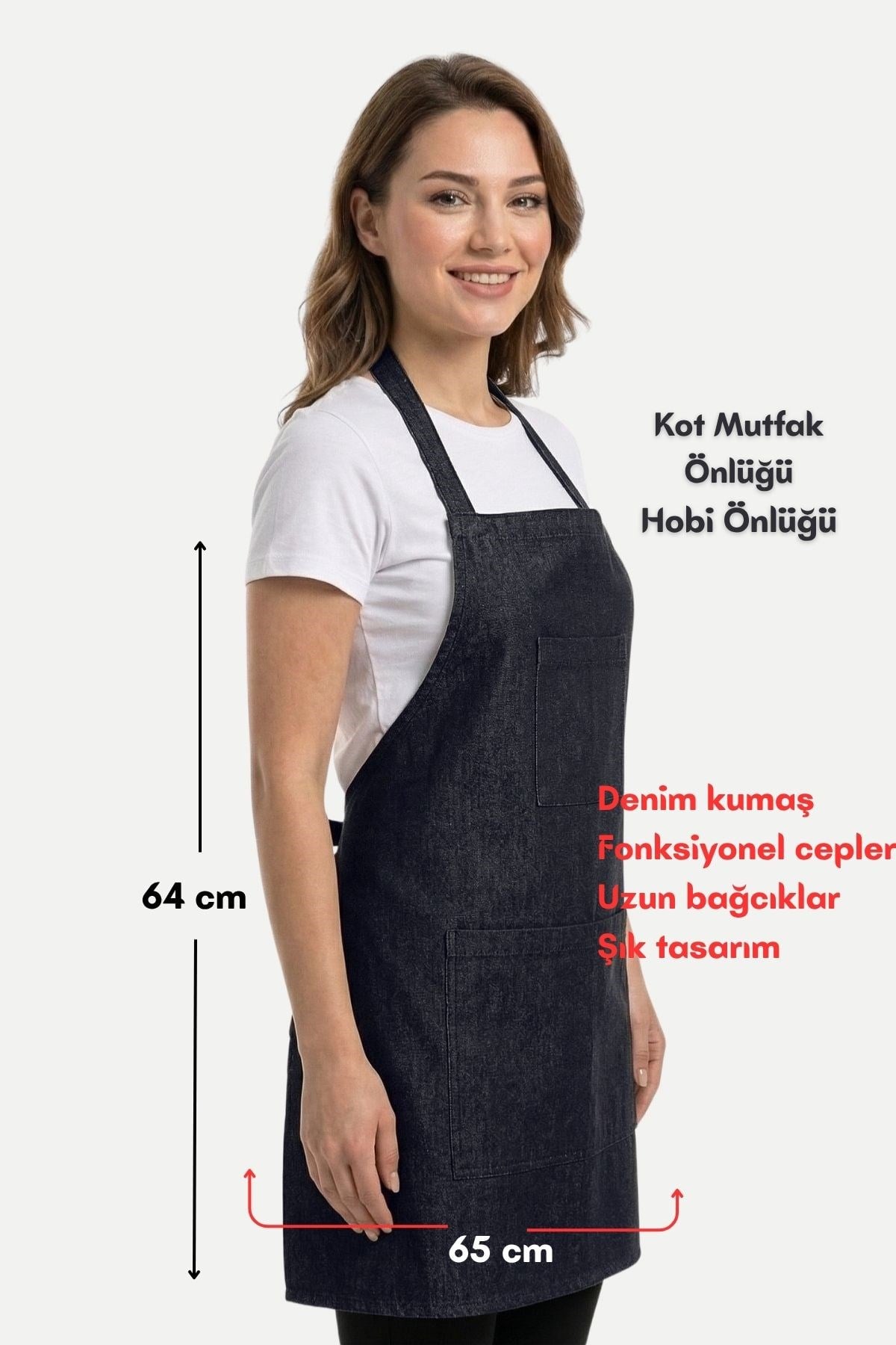 Kot Mutfak Önlüğü Hobi Önlüğü