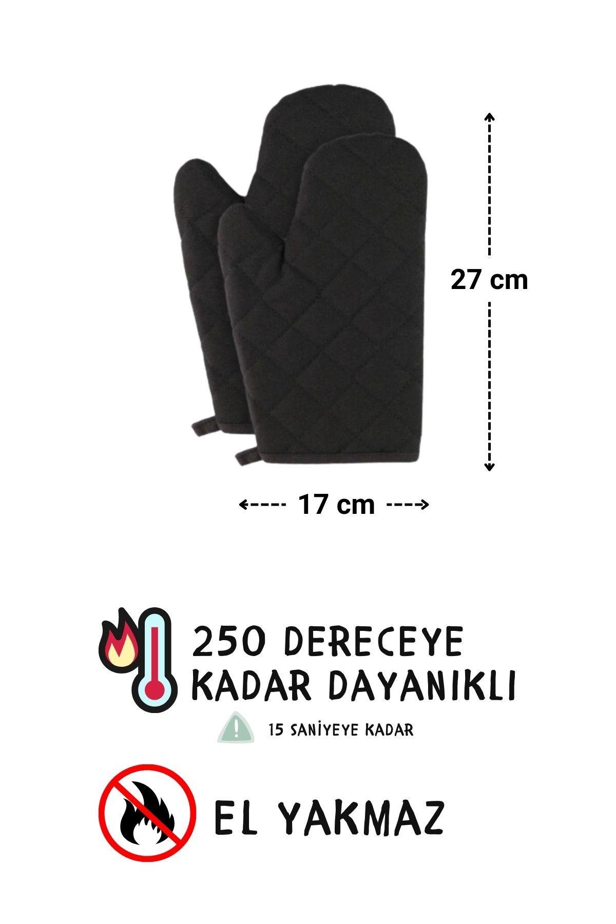 Simple 3lü Set Ayar Askılı Cepli Mutfak Önlüğü Seti (2 ELDİVEN) Şef Garson Kafe Aşçı Barista