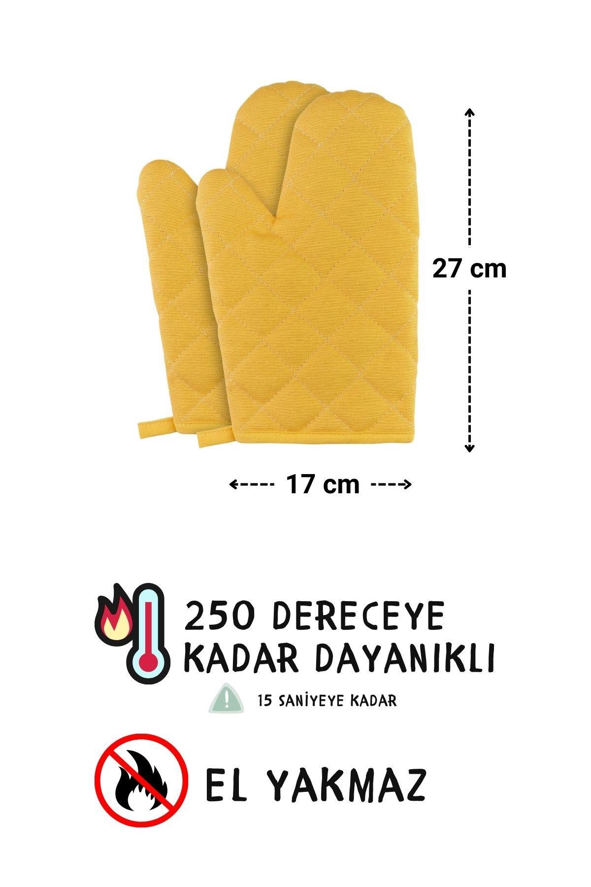 Simple 3lü Set Ayar Askılı Cepli Mutfak Önlüğü Seti (2 ELDİVEN) Şef Garson Kafe Aşçı Barista