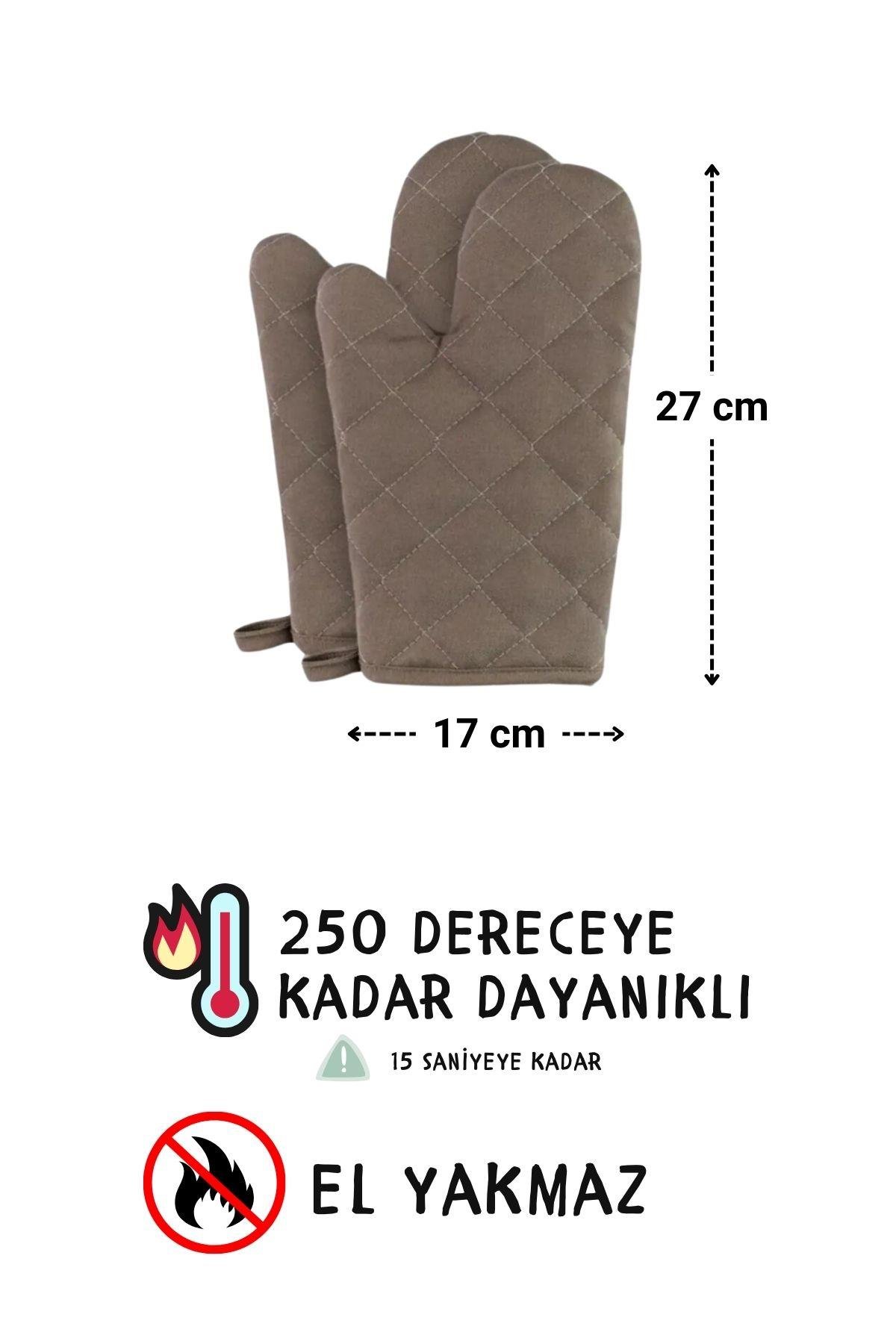 Simple 3lü Set Ayar Askılı Cepli Mutfak Önlüğü Seti (2 ELDİVEN) Şef Garson Kafe Aşçı Barista