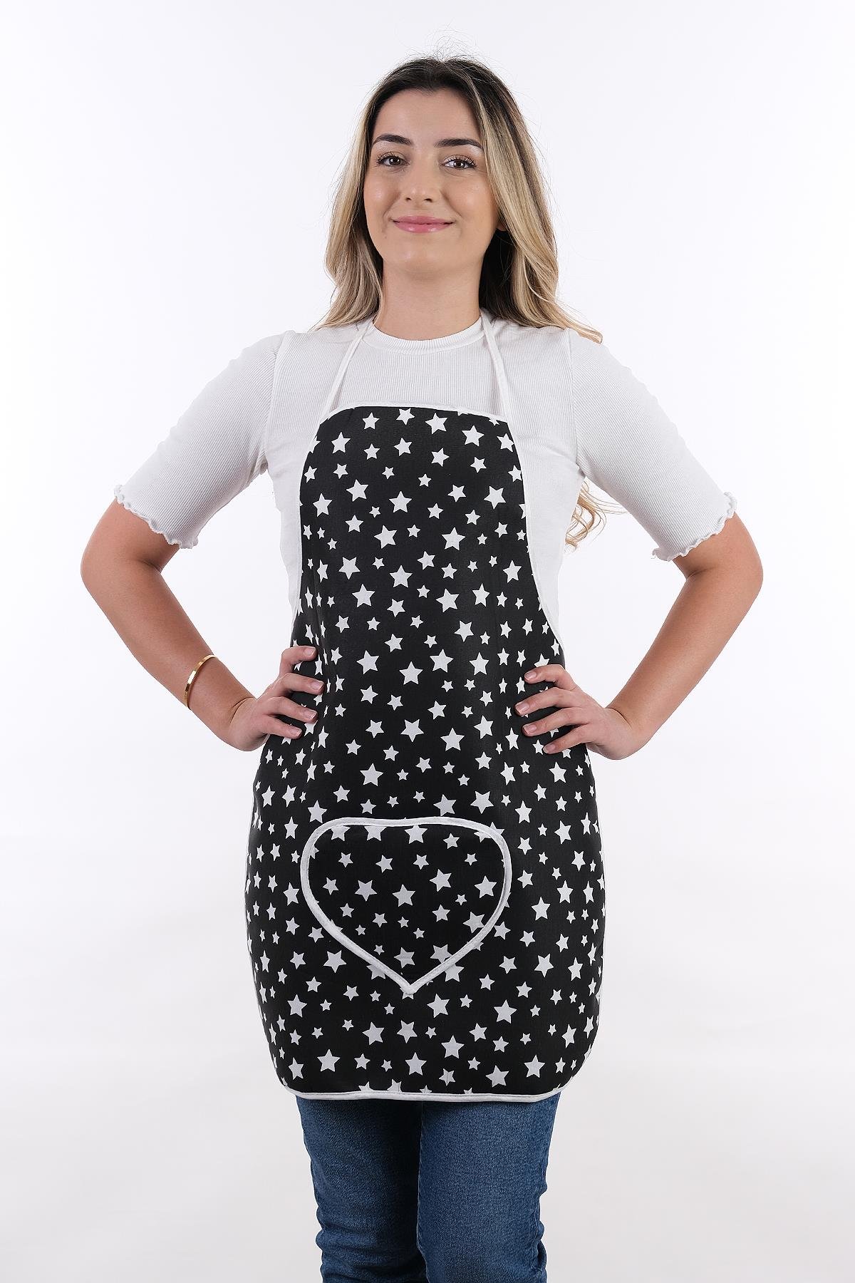 Trendy 3lü Set Sıvı Su Geçirmez Mutfak Önlüğü, Isıya Dayanıklı Fırın Eldiveni Ve Tutacak Takımı