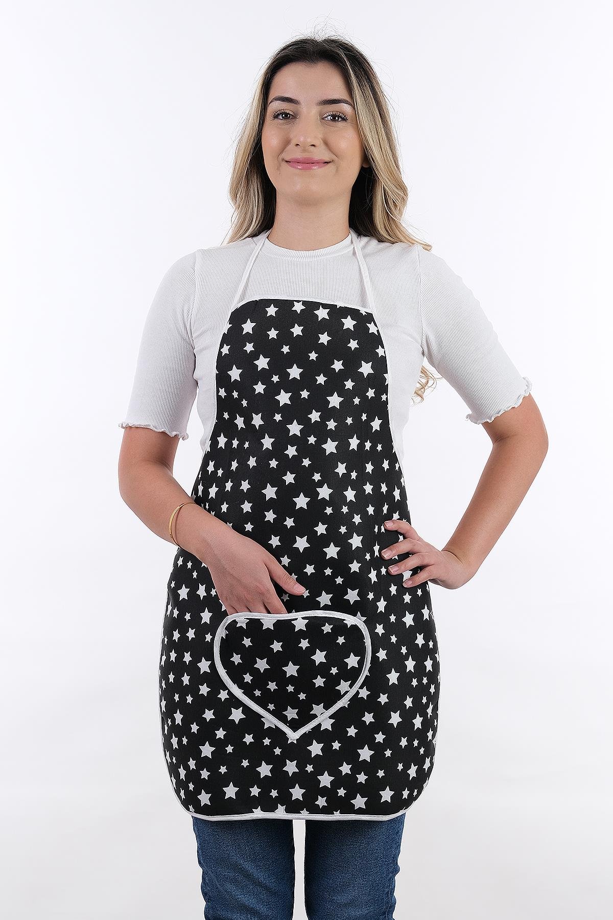 Trendy 3lü Set Sıvı Su Geçirmez Mutfak Önlüğü, Isıya Dayanıklı Fırın Eldiveni Ve Tutacak Takımı