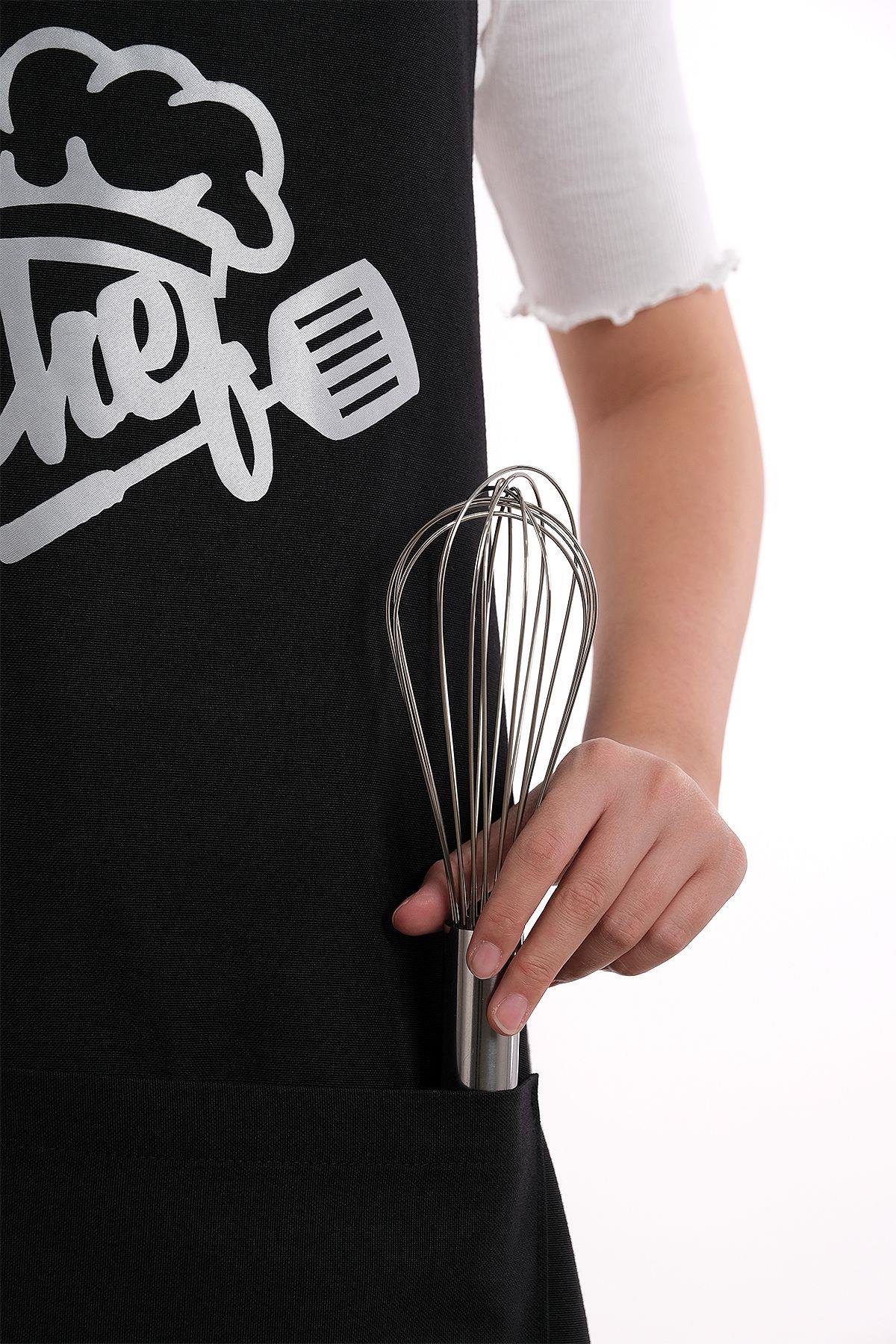 Unisex Master Chef Ayar Askılı Mutfak Önlüğü