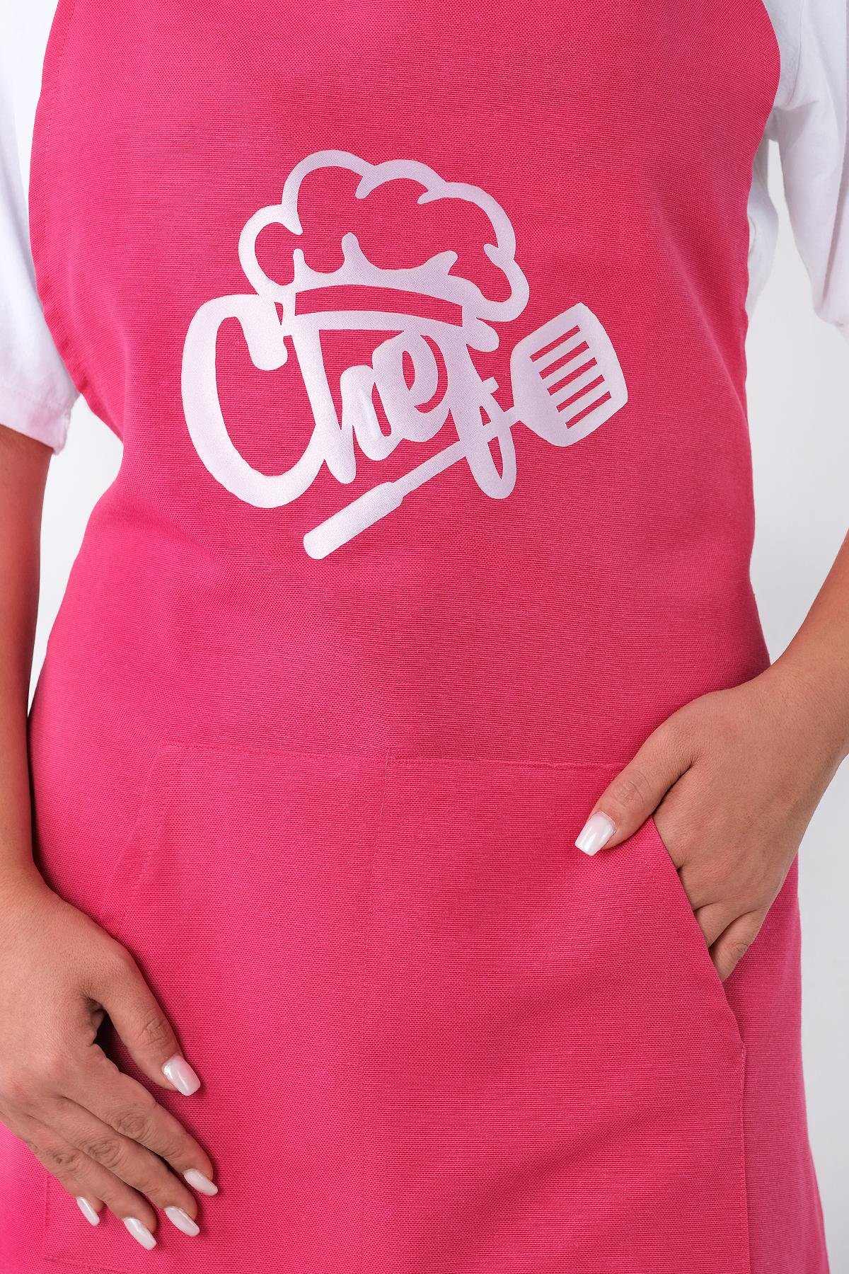 Unisex Master Chef Kanguru Model Mutfak Önlüğü
