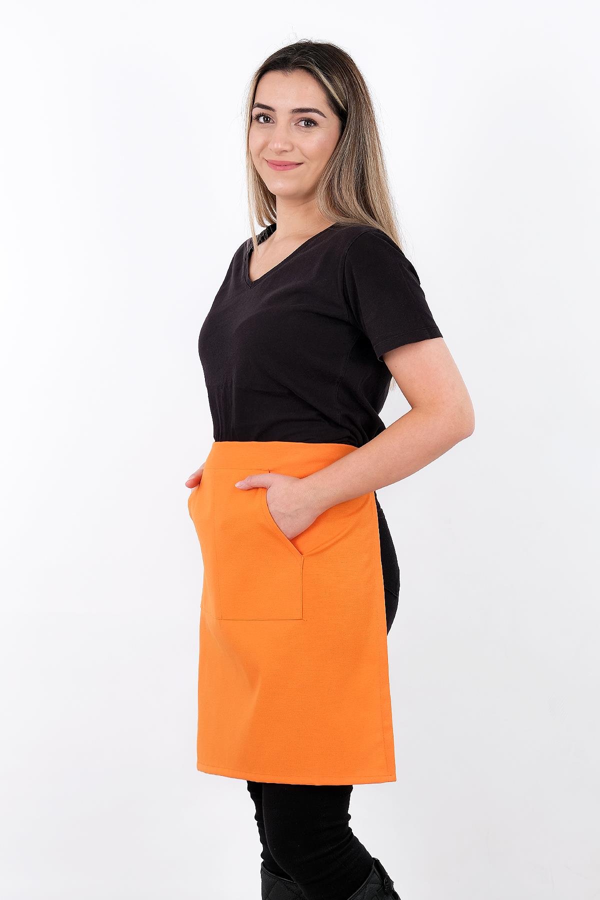 Unisex Master Chef Kanguru Model Mutfak Önlüğü