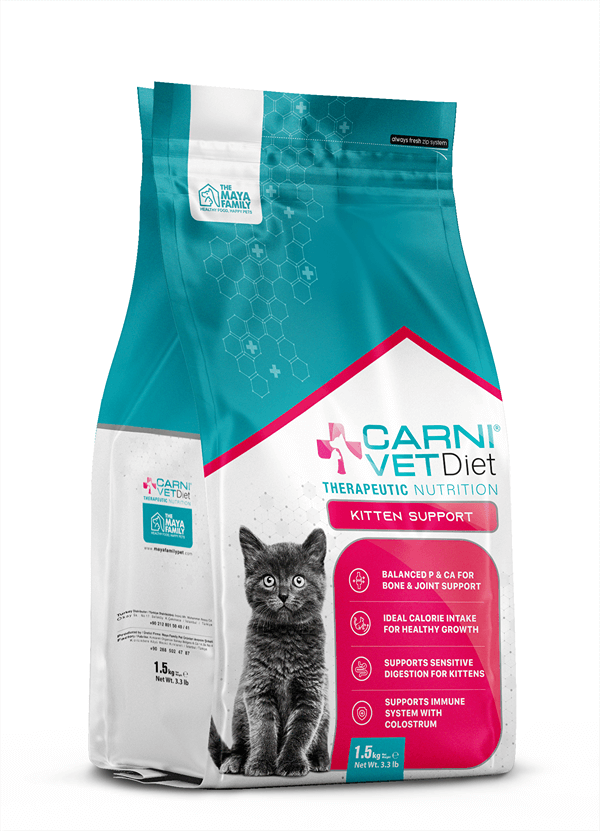 Carni Vet Diet Kitten Support Yavru Kedi Maması 1,5 Kg