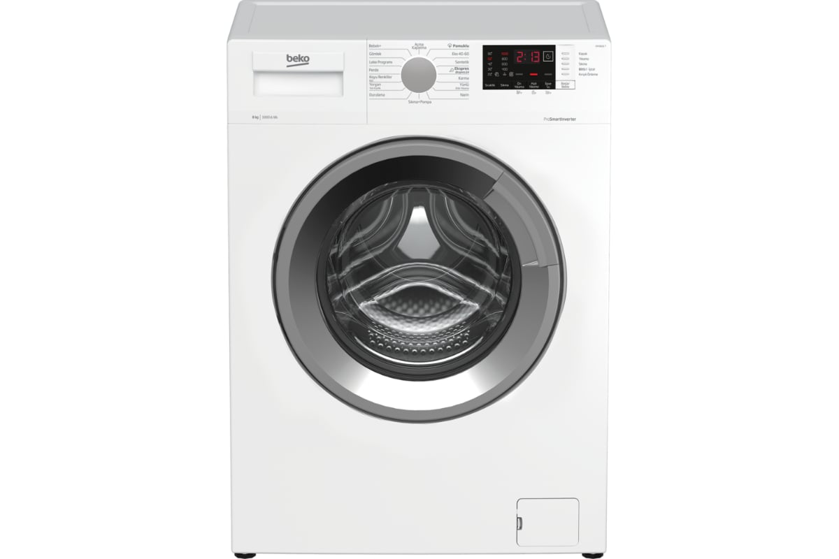 CM 8101 T 8 KG 1000 D BEYAZ ÇAMAŞIR MAKİNASI