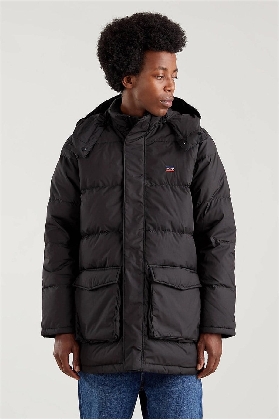 FILLMORE MID PARKA 2 0 JET BLACKA0950-0000