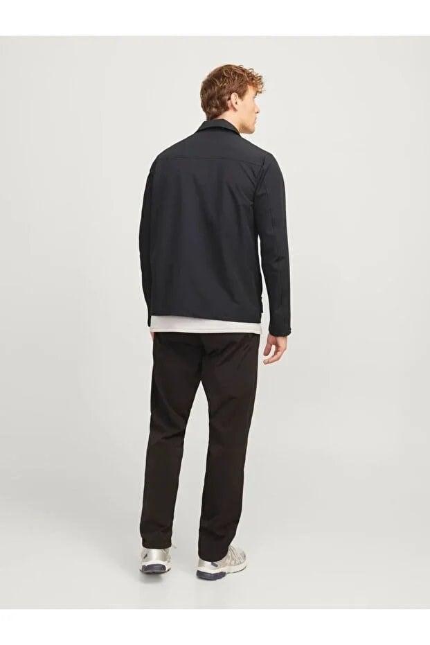 JACK & JONES JCOAERO SHIRT JACKET LS NOOS Black 12262163-BL
