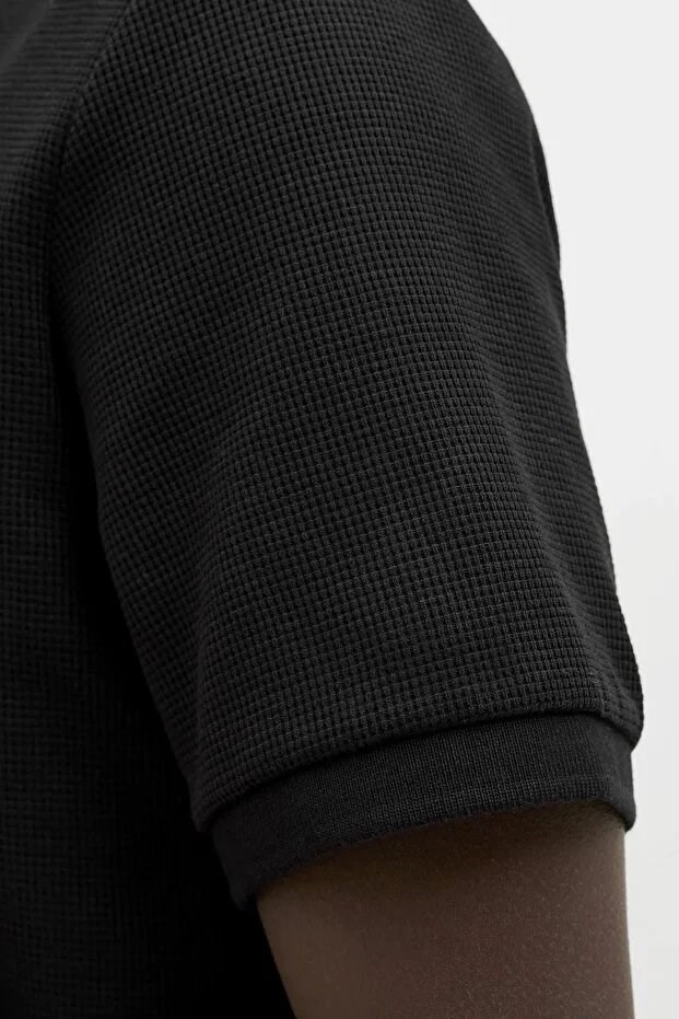 JACK & JONES JJEAUSTIN POLO SS NOOS SİYAH 12268130-BL
