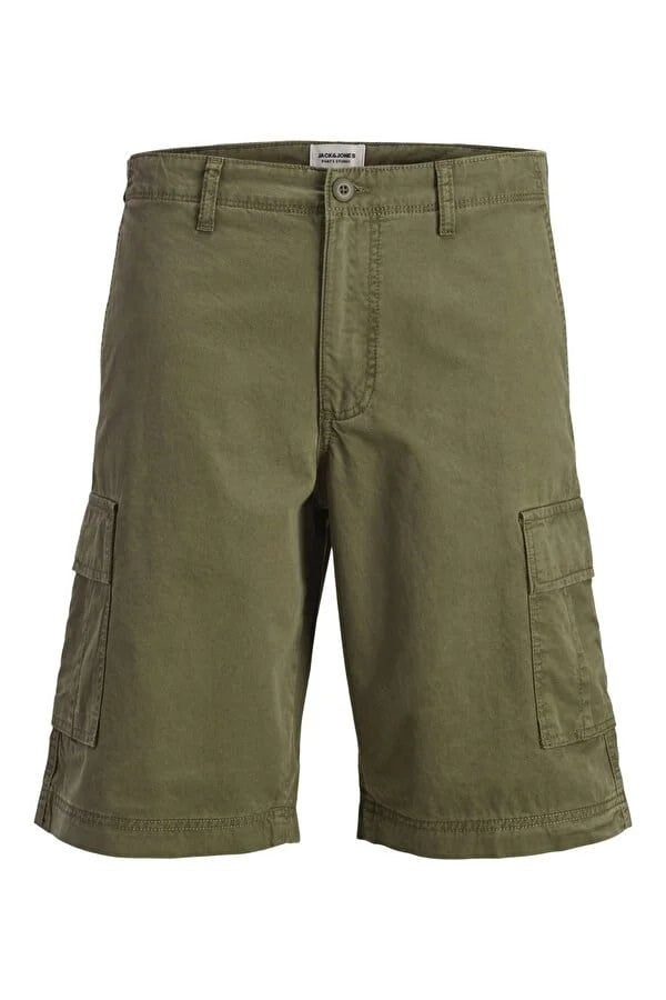 JACK & JONES JPSTCOLE MATTY CARGO SHORT MID HAKİ 12292263-OL