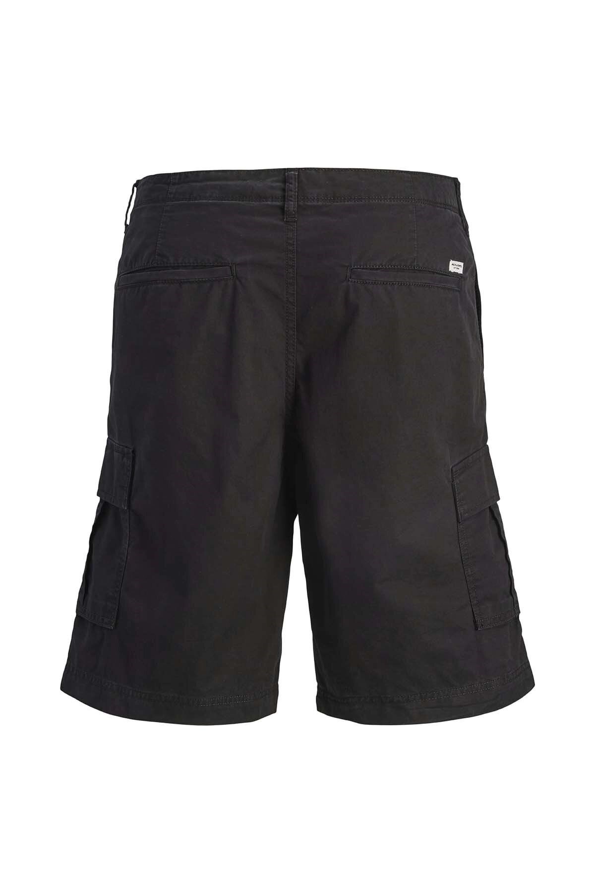 JACK & JONES JPSTCOLE MATTY CARGO SHORT MID Black 12292263-BL