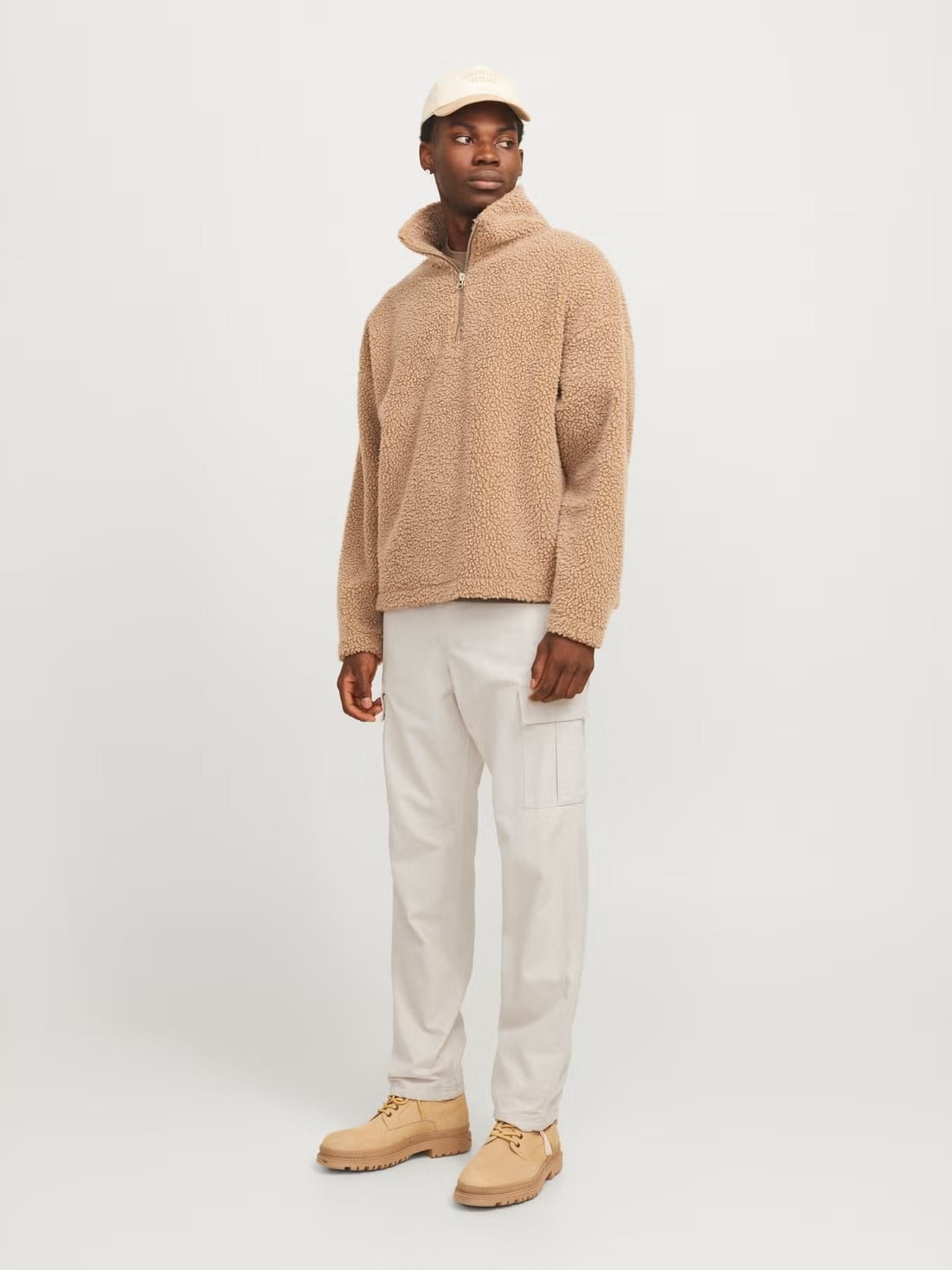 JACK & JONES JPSTKANE BARKLEY CARGO PANT NOOS Moonbeam 12258150-MO