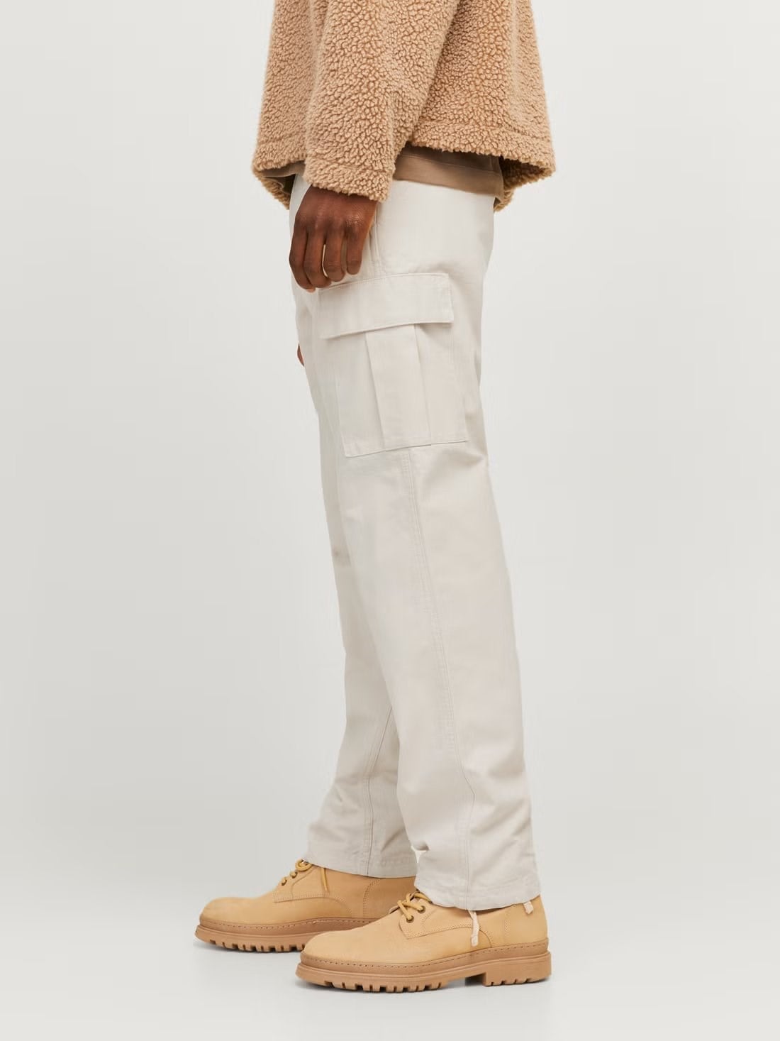 JACK & JONES JPSTKANE BARKLEY CARGO PANT NOOS Moonbeam 12258150-MO