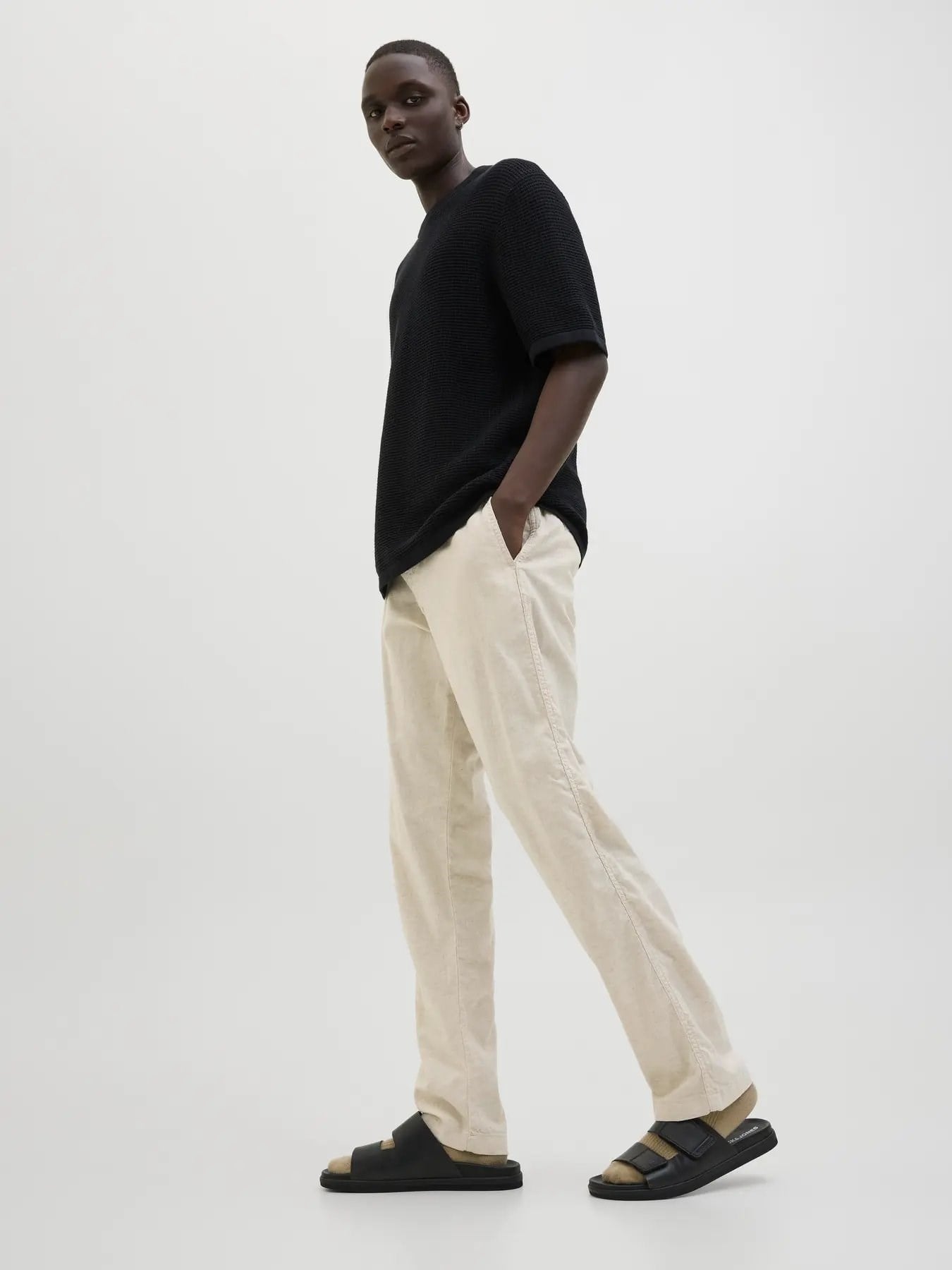 JACK & JONES JPSTKANE HYBRID BONDI JOGGER SN - Moonbeam 12274977-MO