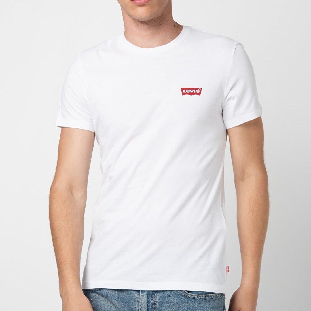 LEVİ'S 2PK CREWNECK GRAPHIC 2 PACK HM WHITE/ MI 79681-0001