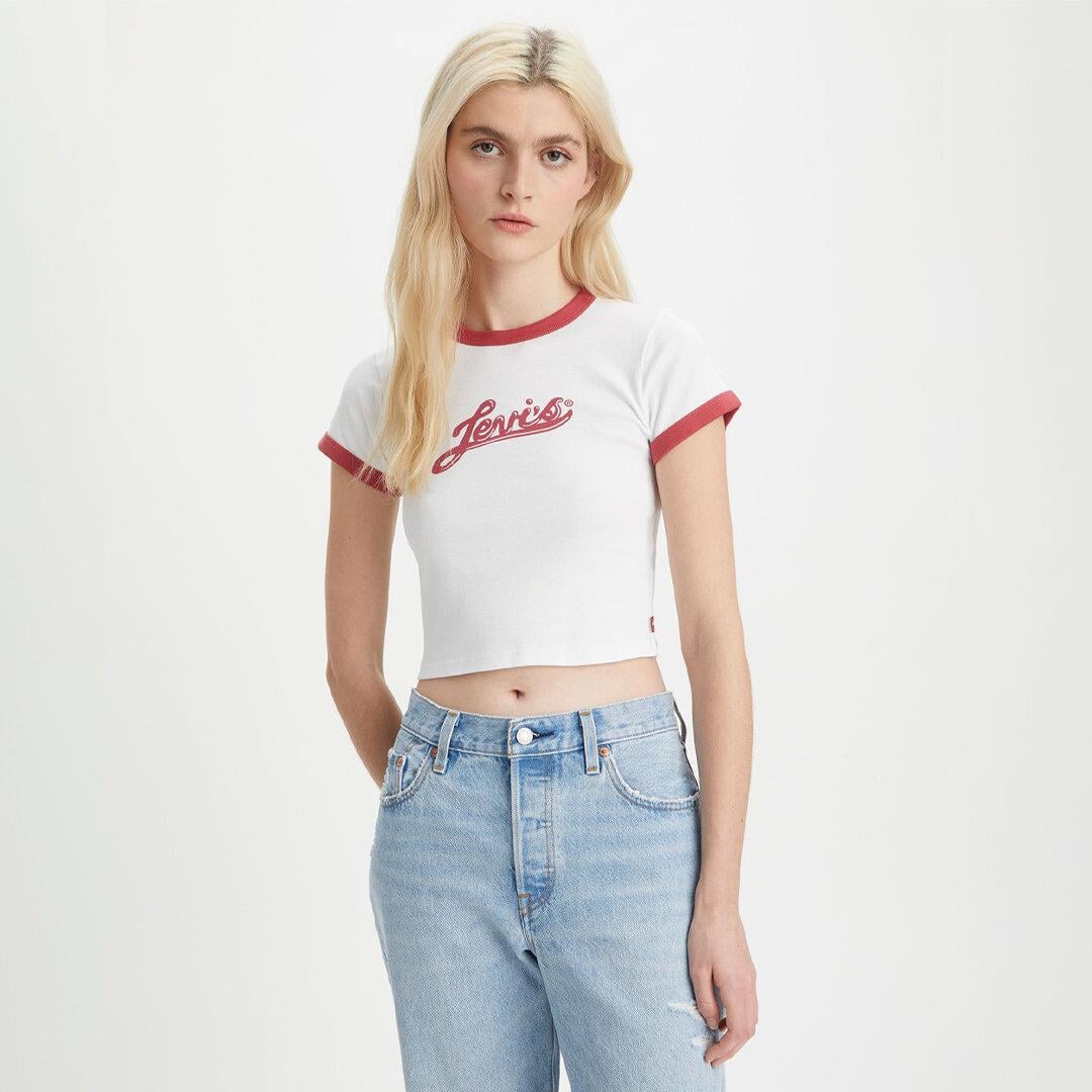 LEVİ'S GRAPHIC RINGER MINI TEE LEVIS BUBBLE S A3523-0027
