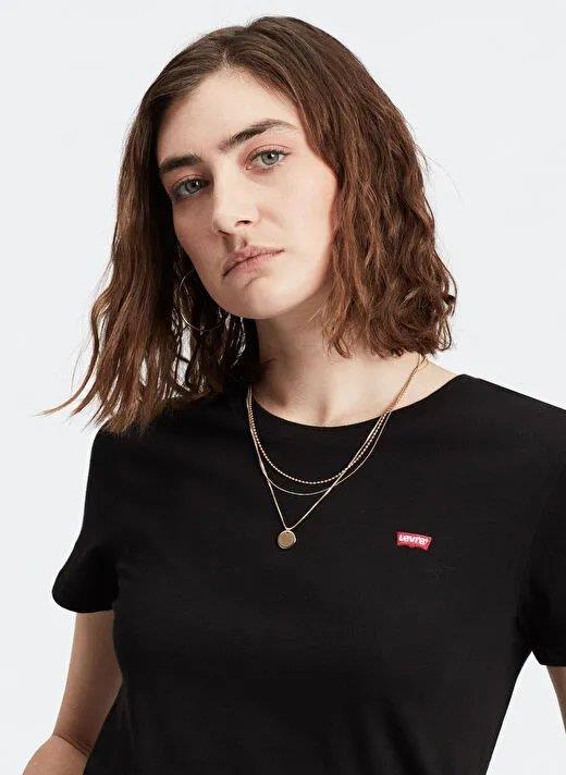 LEVİ'S TR PERFECT TEE MINERAL 4 BLACK X GRAPHIC A4917-0000
