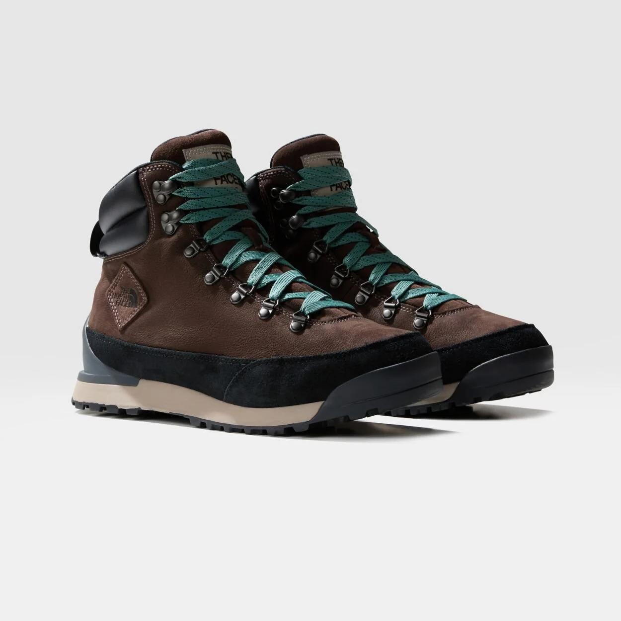 THE NORTH FACE M BACK-TO-BERKELEY IV LEATHER WP- DEMITASSE BROWN/TNF BLACK NF0A817QZN31