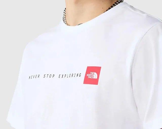 THE NORTH FACE M SS NEVER STOP EXPLORING TEE NF0A87NSFN41