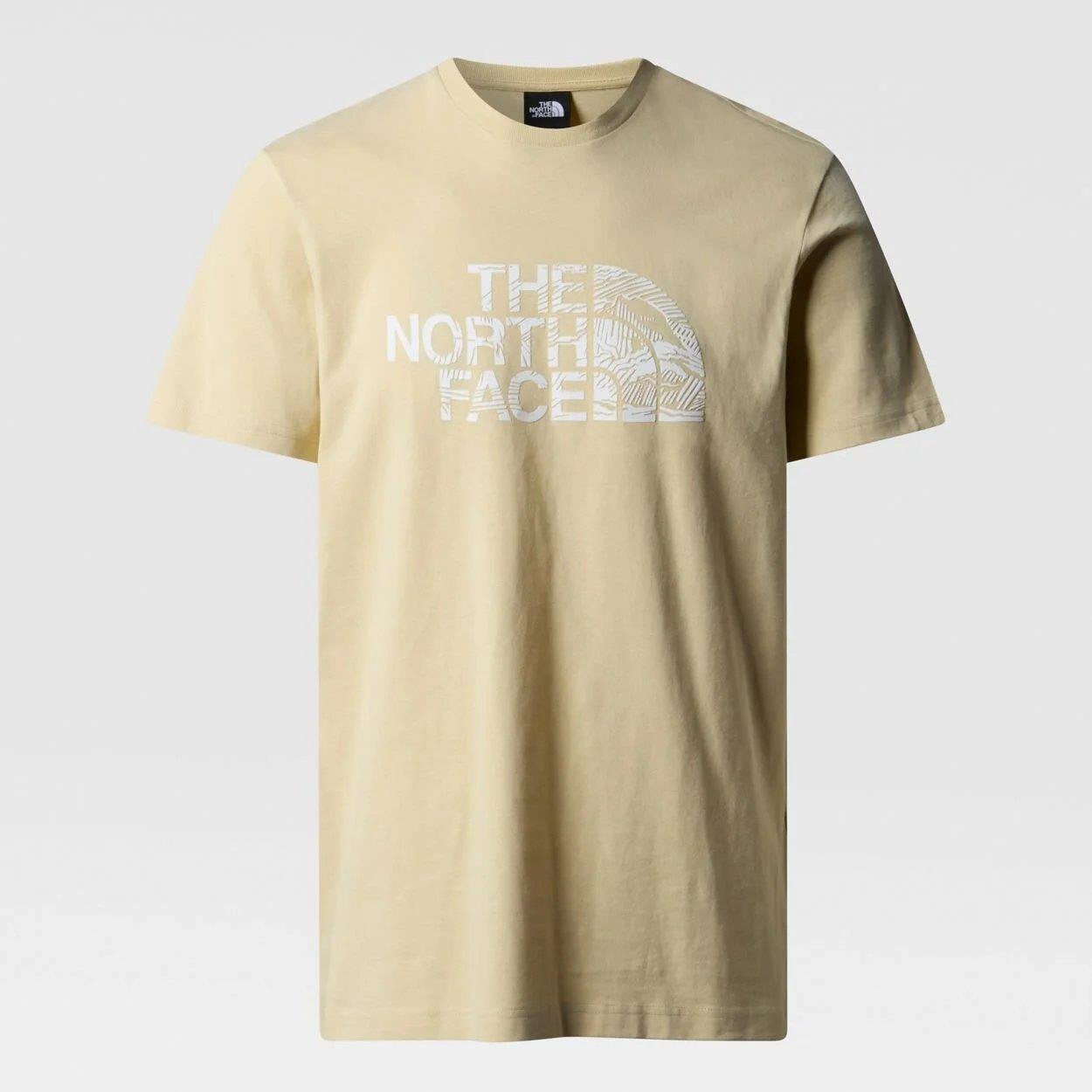 THE NORTH FACE M S/S WOODCUT DOME TEE NF0A87NX3X41